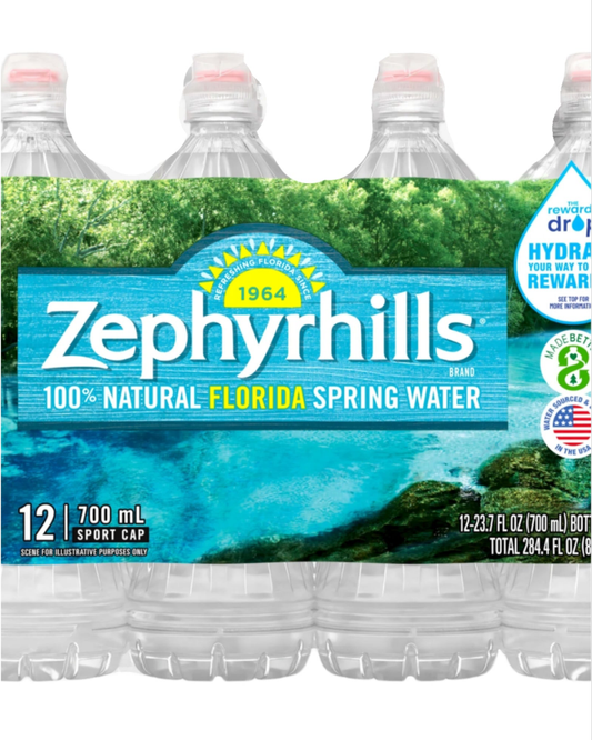 ZEPHYRHILLS 12x700mL