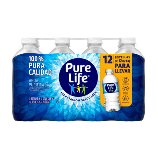 Pure Life 12×12 FL oz